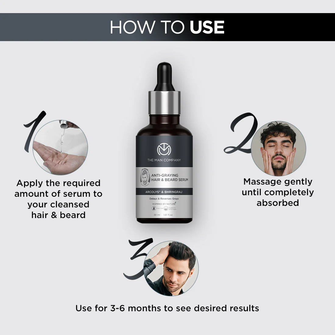 Anti-Graying Hair & Beard Serum - Image 9