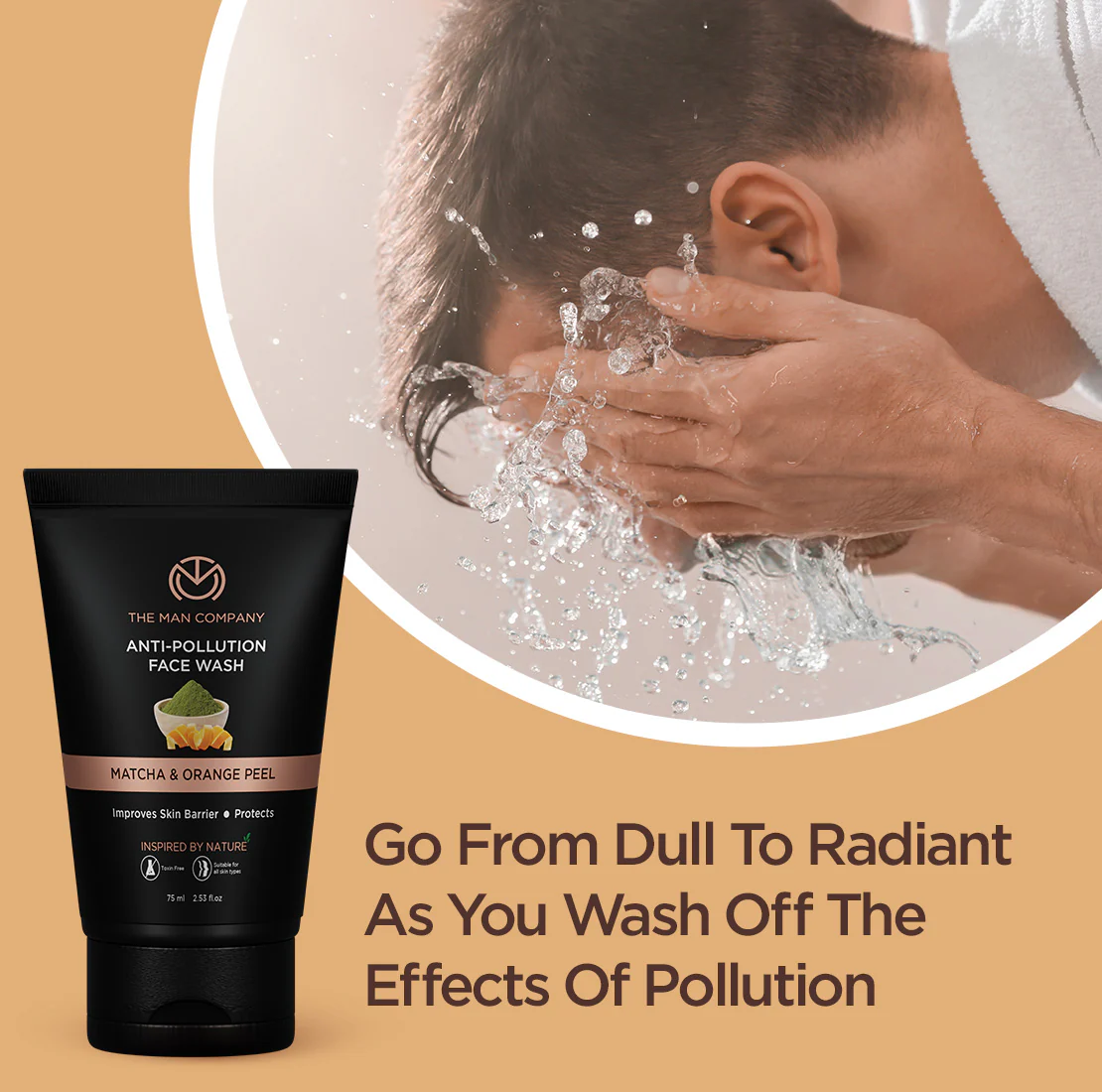Anti-Pollution Face Wash | Matcha & Orange Peel - Image 15