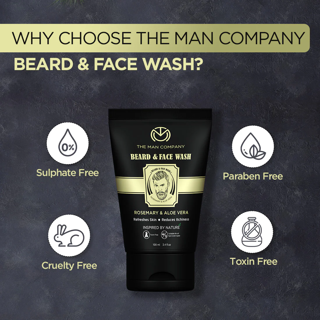 Beard & Face Wash | Rosemary & Aloe Vera - Image 13