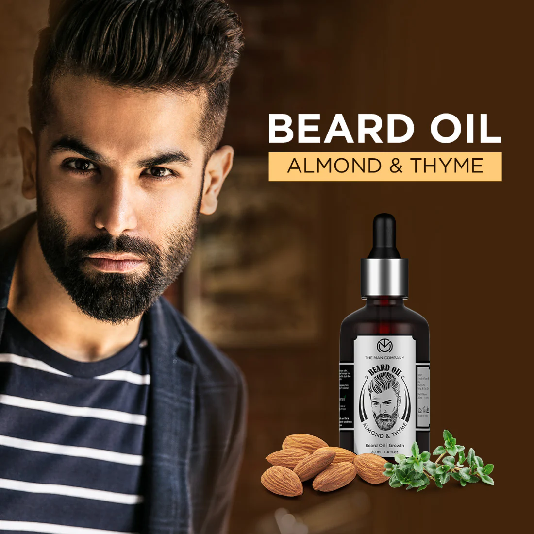 Beard Oil Almond & Thyme - Bulk Buy - Image 9