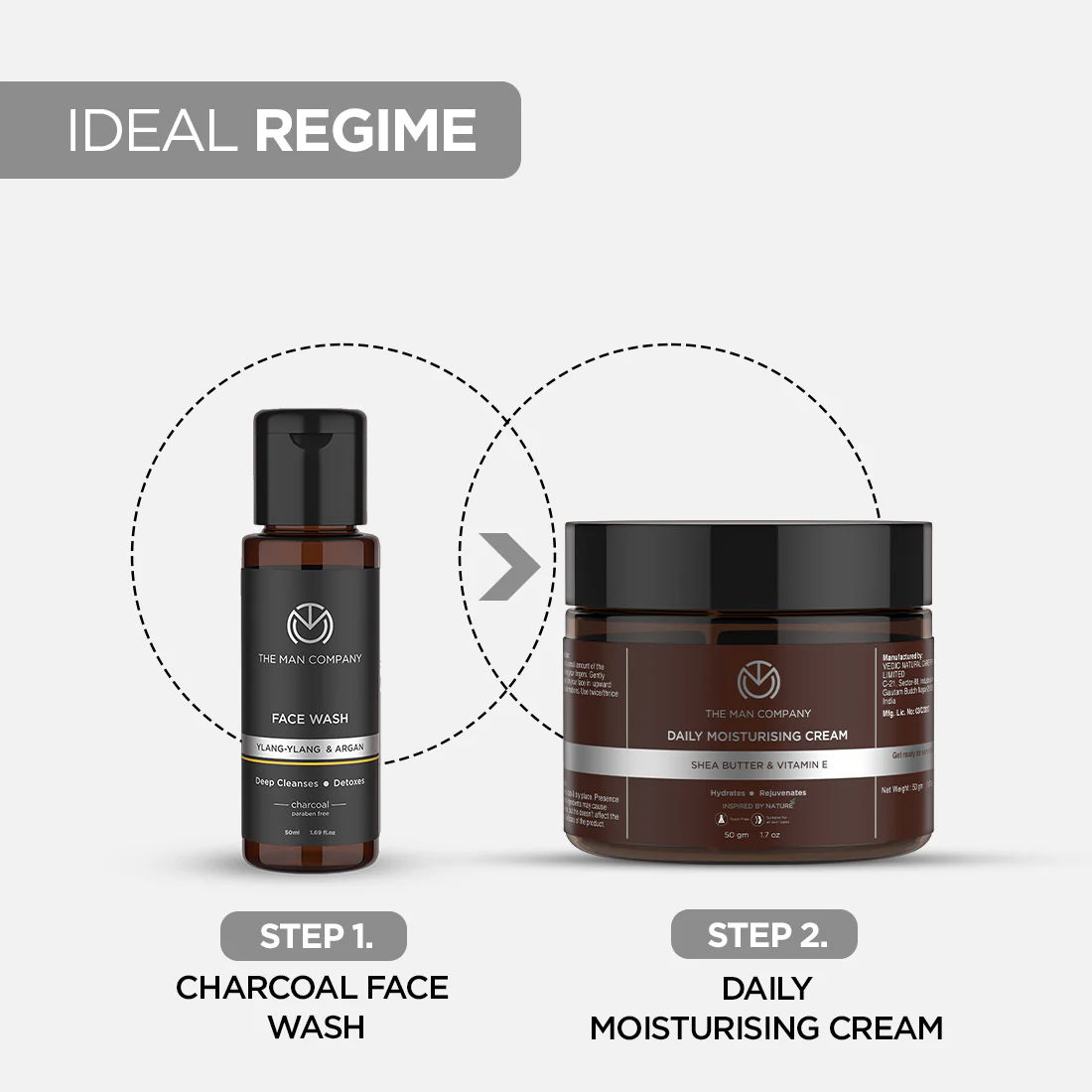 Charcoal Face Wash | Charcoal & Ylang-Ylang (50ml) - Image 4