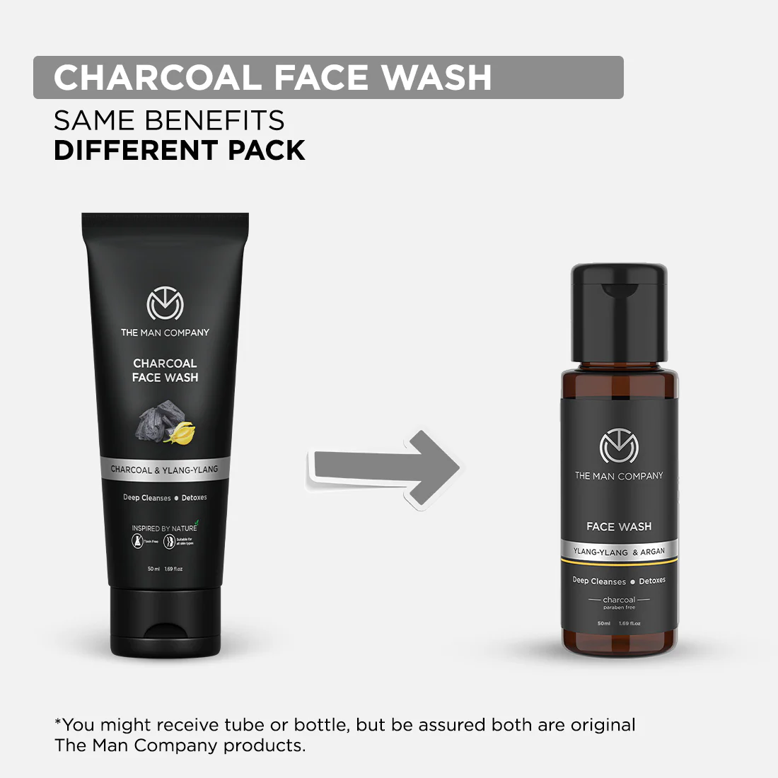 Charcoal Face Wash | Charcoal & Ylang-Ylang (50ml) - Image 5