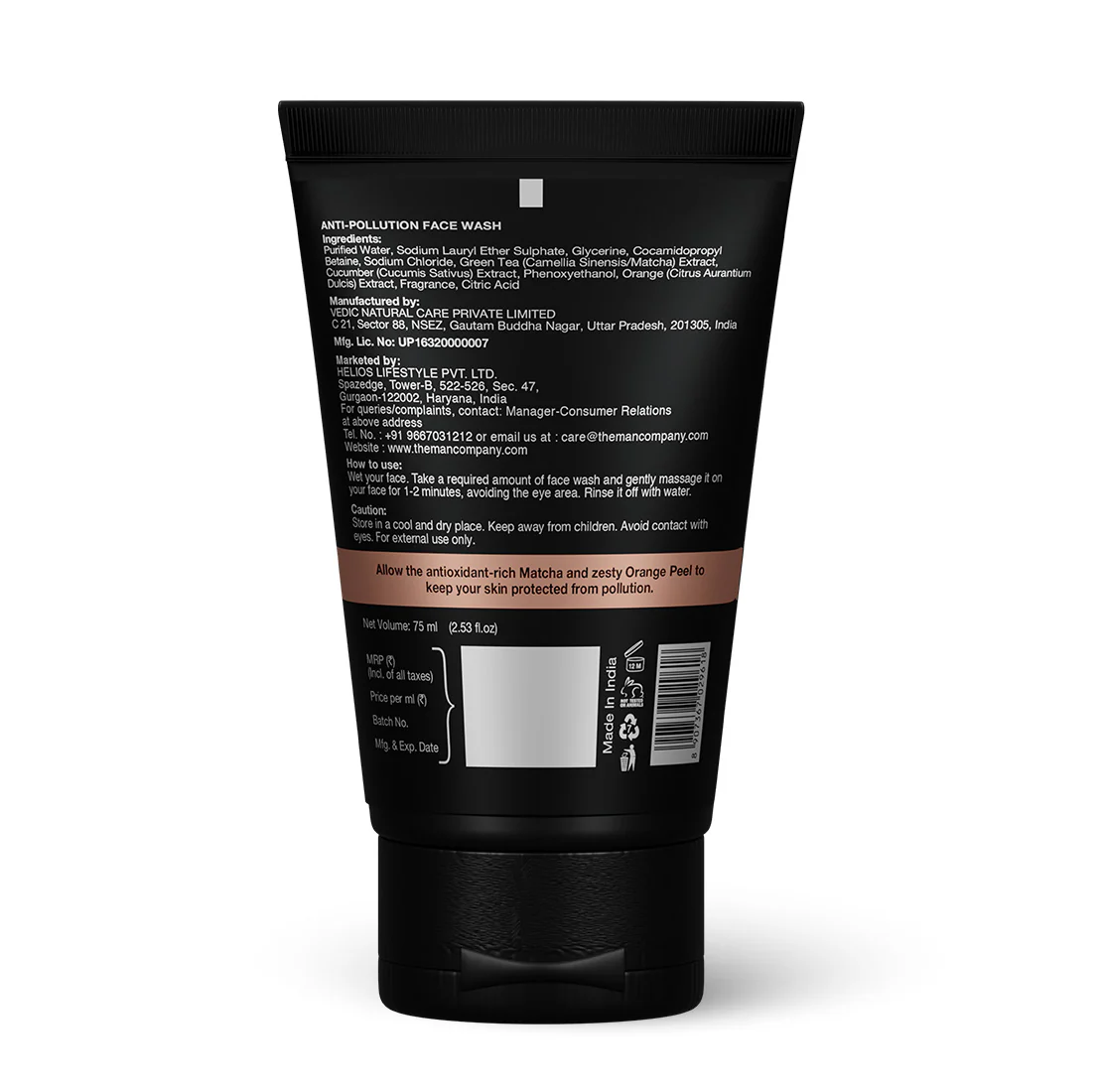 Anti-Pollution Face Wash | Matcha & Orange Peel - Image 8