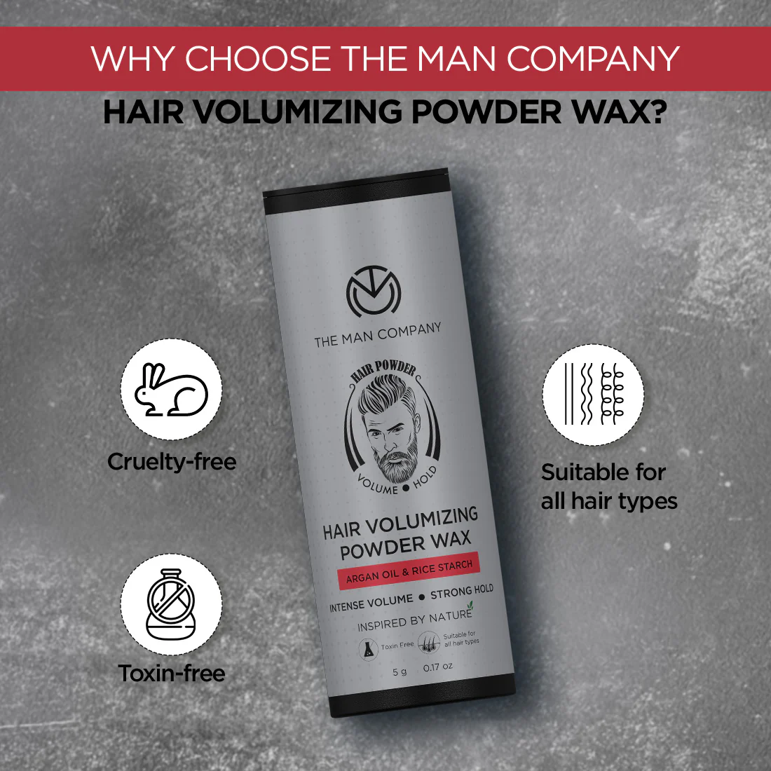 Hair Volumizing Powder Wax | Argan Oil & Rice Starch - Image 14