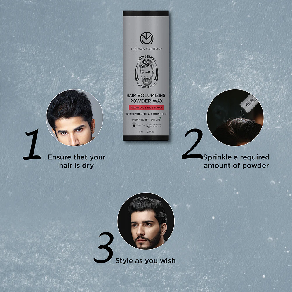 Hair Volumizing Powder Wax | Argan Oil & Rice Starch - Image 16