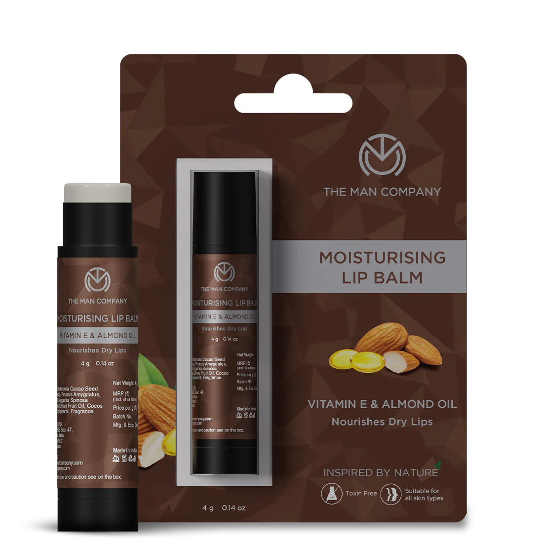 Moisturising Lip Balm | Vitamin E & Almond Oil - Image 8
