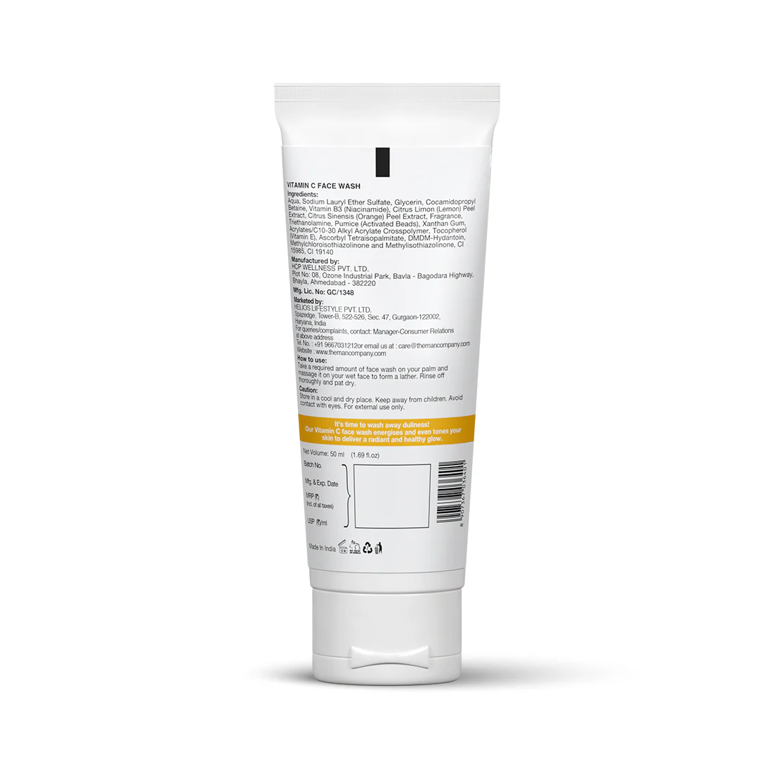 Vitamin C Face Wash | Vitamin C & Niacinamide (50ml) - Image 6